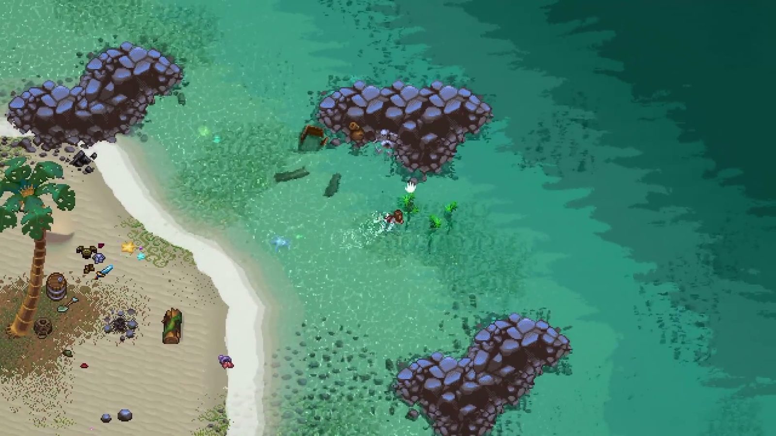 Official Steam screenshot: the world seen from a road